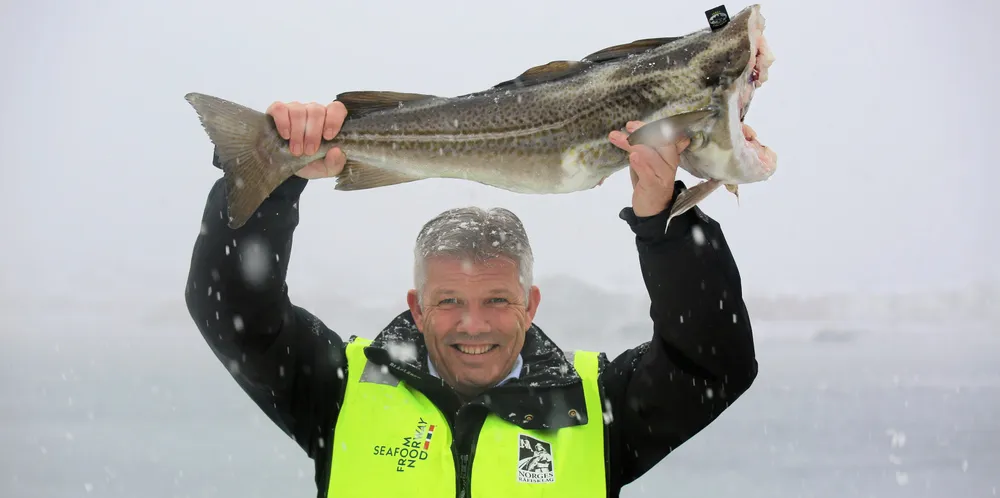 – Jeg håper at vi med tiden vil se flere kvinner i fiskerinæringen og får en bedre kjønnsbalanse i fiskeryrket, uttaler fiskeri- og havminister Bjørnar Skjæran (Ap).