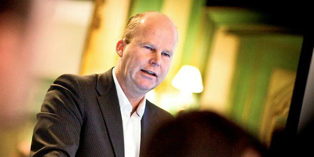 SalMar CEO Leif Inge Nordhammer.