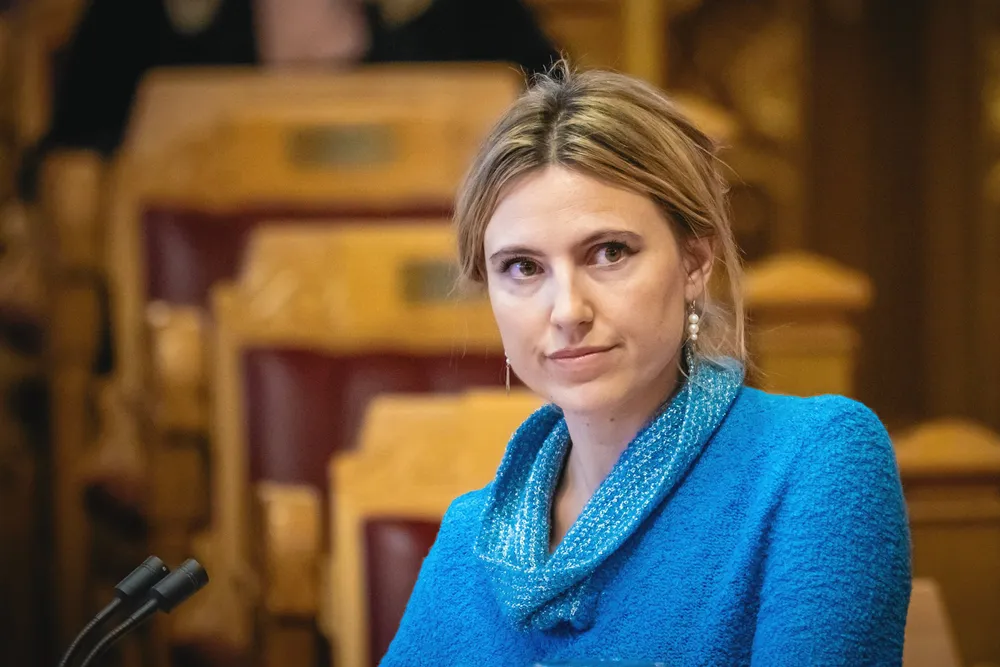 Sofie Marhaug i Rødt fikk ikke gjennomslag for noen av nettleie-forslagene partiet la frem i Stortinget.