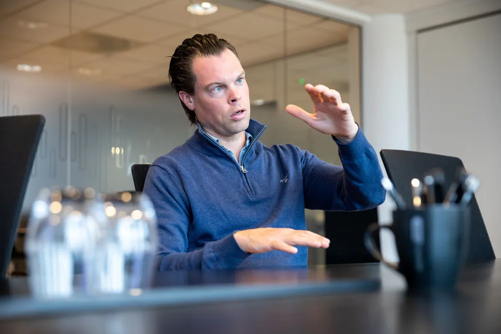 – Jeg har hentet mye inspirasjon fra indeksfond, sier First Veritas-forvalter Thomas Nielsen.