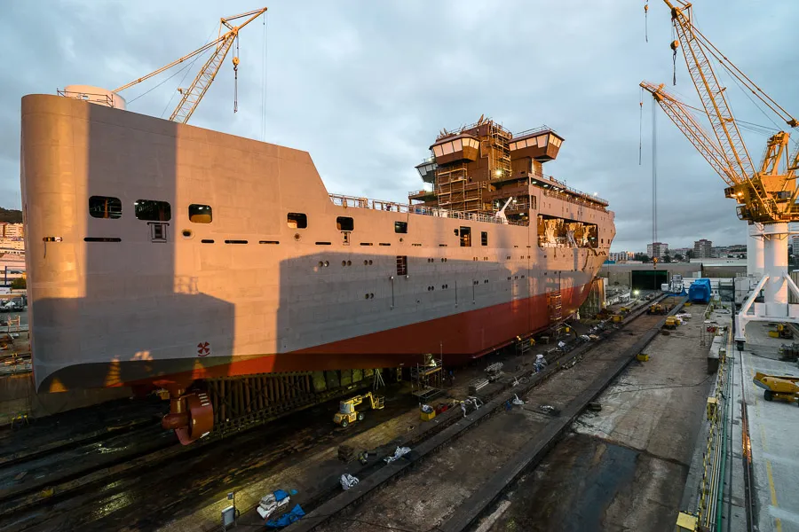 Reforma Pemex: Accommodation vessel launched in Galicia, Spain