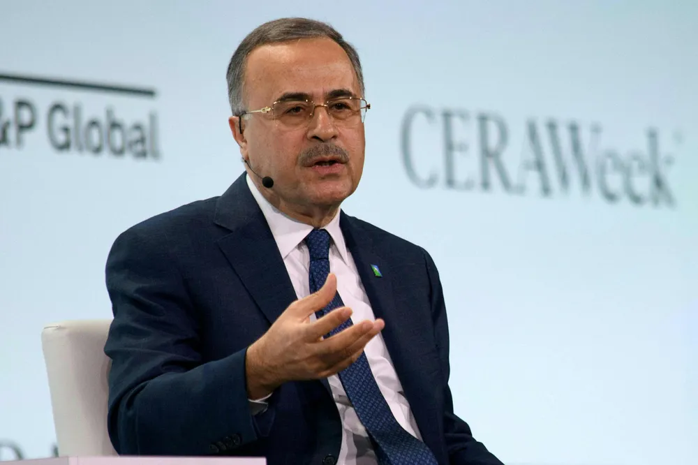 Saudi Aramco chief executive Amin Nasser.