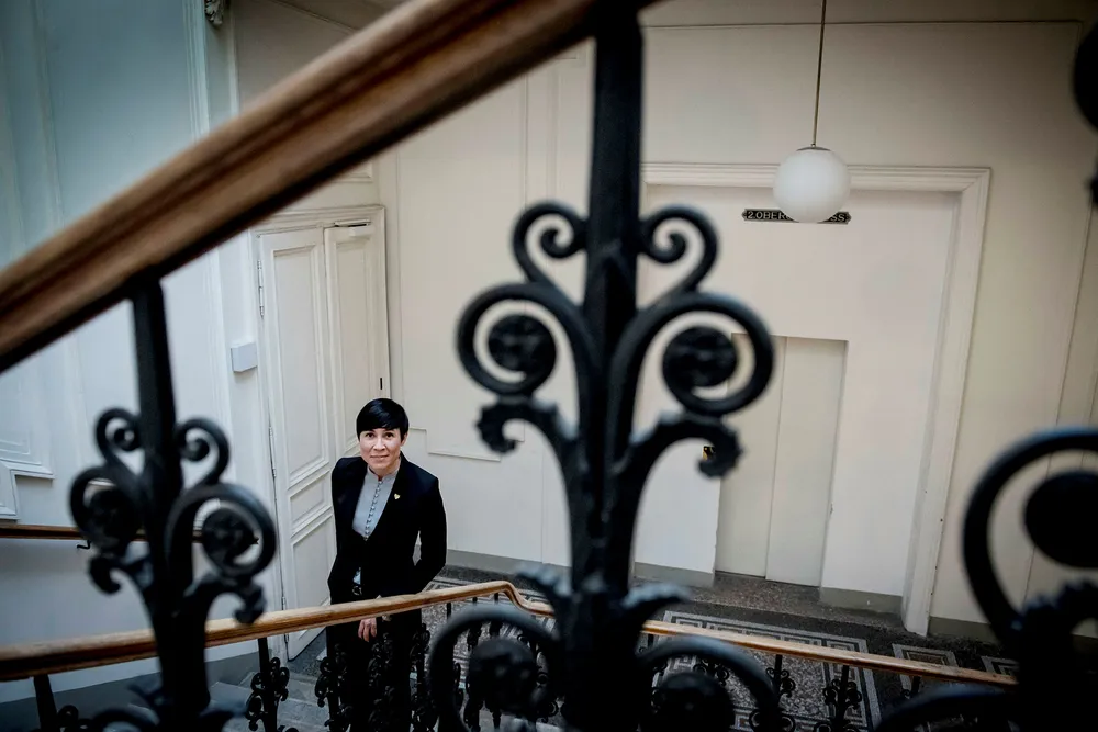 Utenriksminister Ine Marie Eriksen Søreide er lite synlig, synes artikkelforfatter.