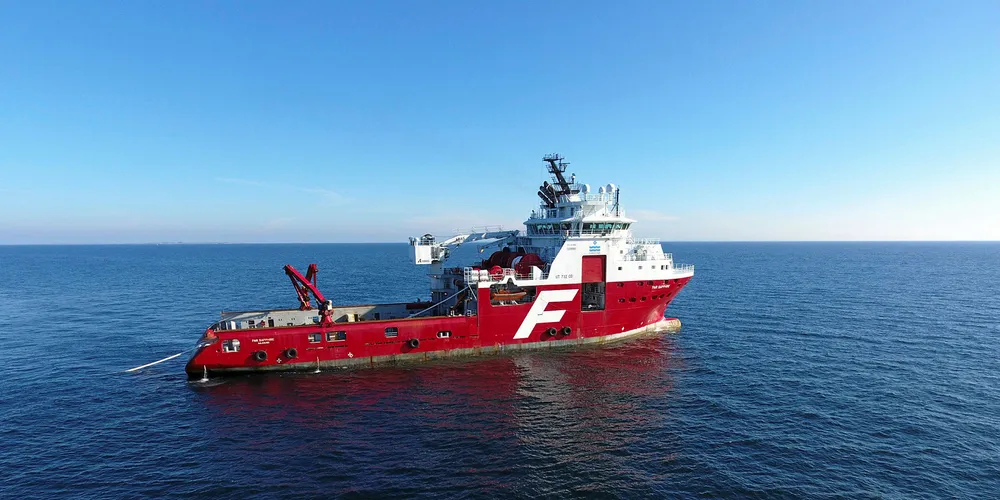The six-line nylon mooring spread was laid by contractor Bourbon in 33 metres of water