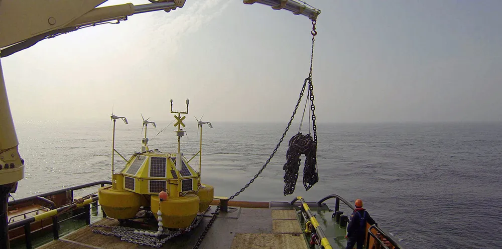 Eolos LiDAR buoy to be used as part of TGS survey of New York Bight