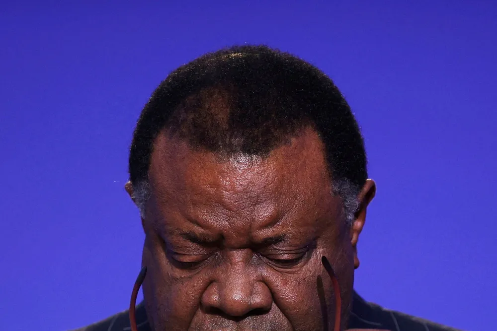 Namibia President Hage Gottfried Geingob.