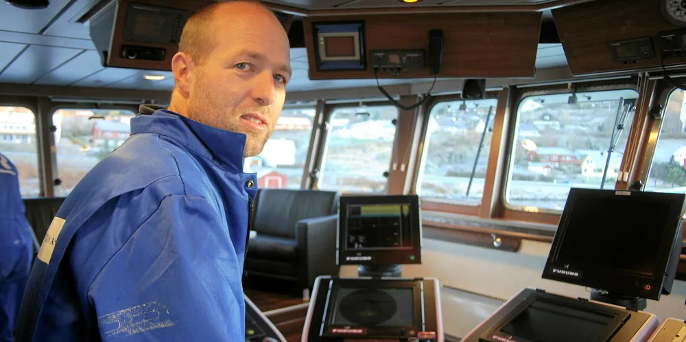 Reder og skipper Tor-Gunnar Kransvik.