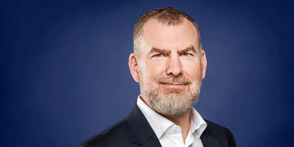 . Hamburg Commercial Bank interim CEO Ulrik Lackschewitz.