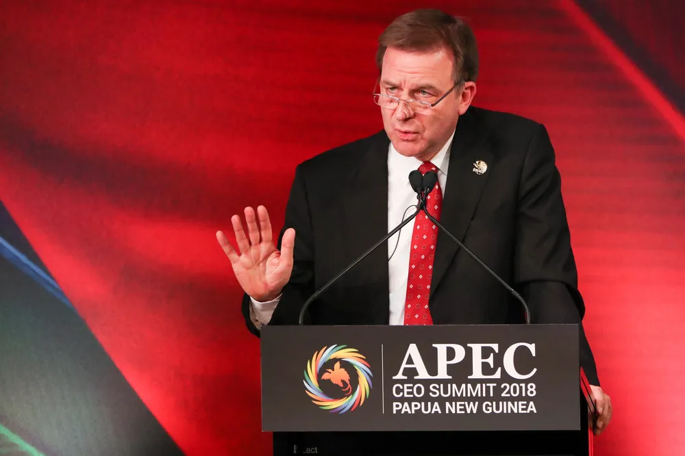Neil Chapman, senior vice president of ExxonMobil.