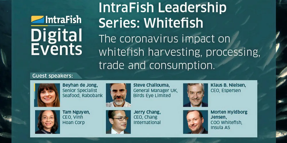 The line-up for IntraFish's live event on June 30.