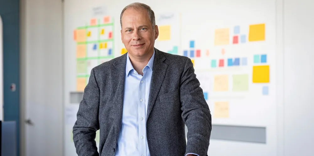 EnBW’s new CEO Georg Stamatelopoulos.
