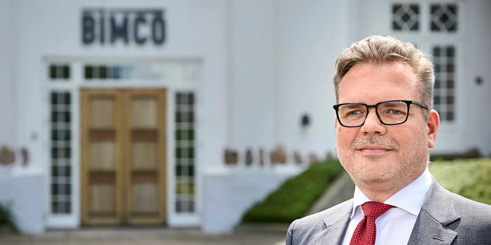 Bimco chief shipping analyst Niels Rasmussen.