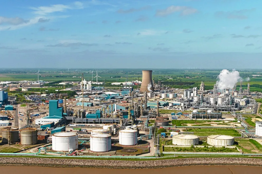 On site: Saltend Chemicals Park is part of the planned East Coast Cluster in the UK.