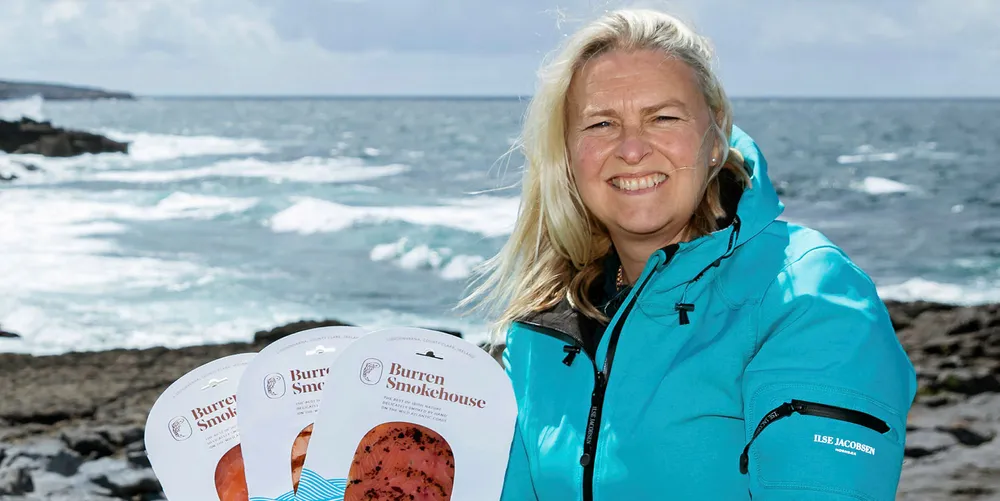 Birgitta Hedin Curin, managing director at Burren Smokehouse.
