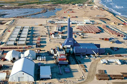 Under pressure: the Sakhalin 1 gas export terminal