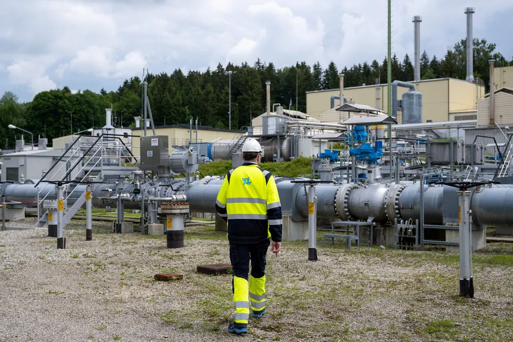 Crunch: a Uniper Energy Storage facility at Bierwang, in southern Germany