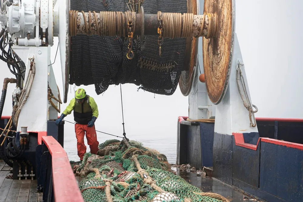 Alaska pollock fishing is off to a bumpy start for some vessels.