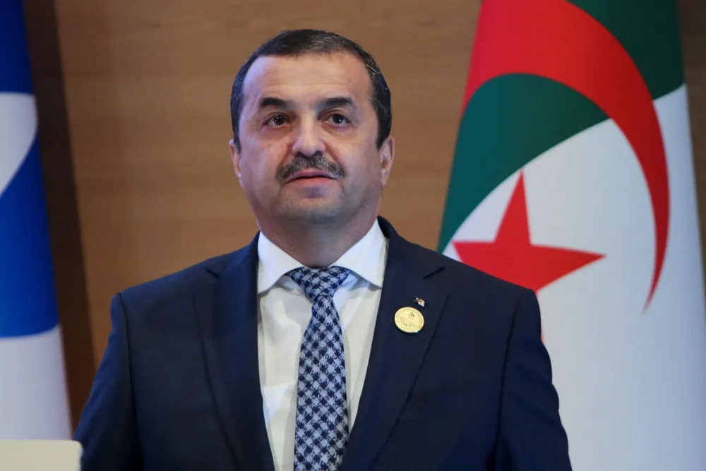 Mohamed Arkab, Algeria's Energy Minister.