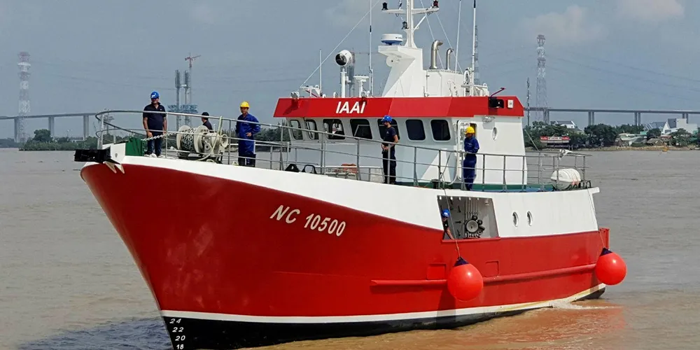 Piriou shipyard in France delivered three longliners to Navimon in January, 2020.