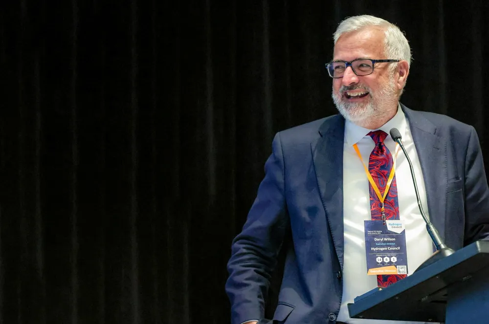 Daryl Wilson, former executive director of Hydrogen Council.