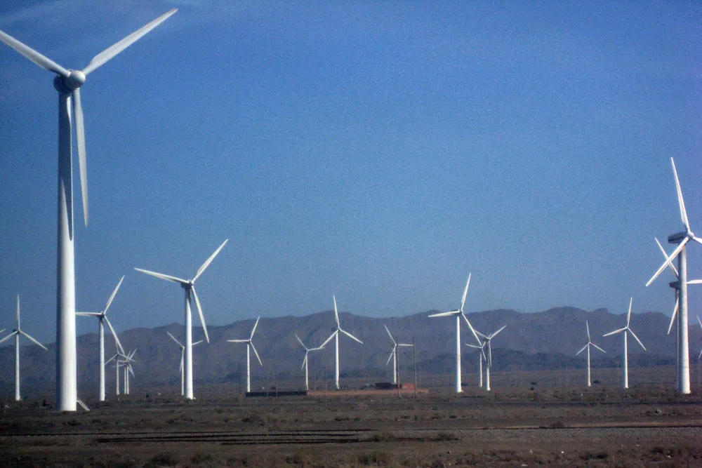 The incident occured at wind farm construction site in China’s Inner Mongolia region.