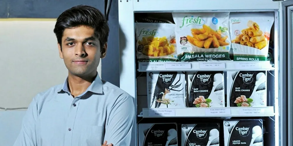 At the age of 26 years, Shivam Gupta is the director of WestCoast Group and the driving force behind the company's leading seafood brand Cambay Tiger.