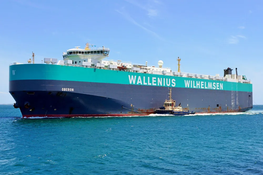 Ro-ro-fartøy fra Wallenius Wilhelmsen.