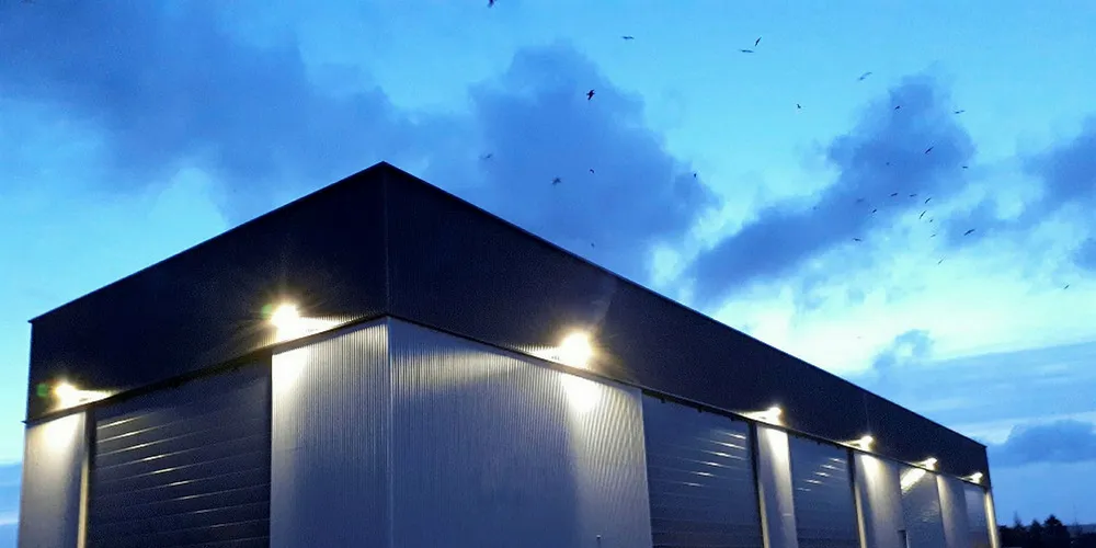 The Naval Energies facility.