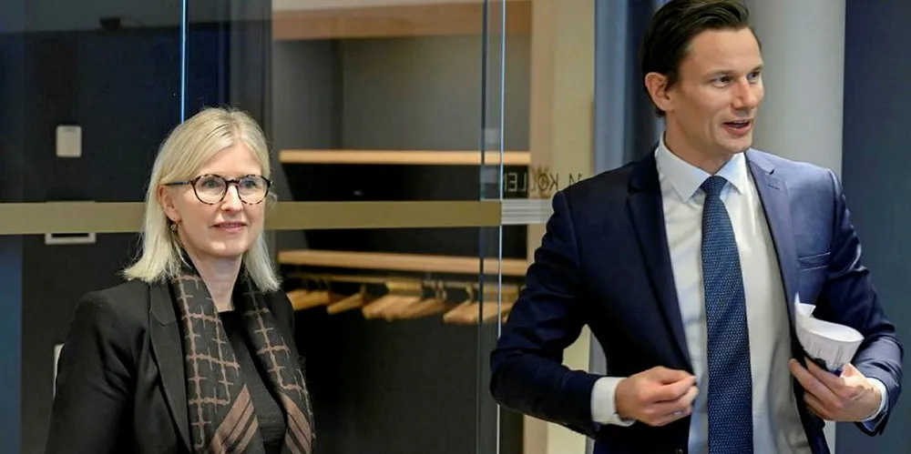 Wikborg Rein partners Elisabeth Roscher and Geir Sviggum are leading investigations at Samherji.