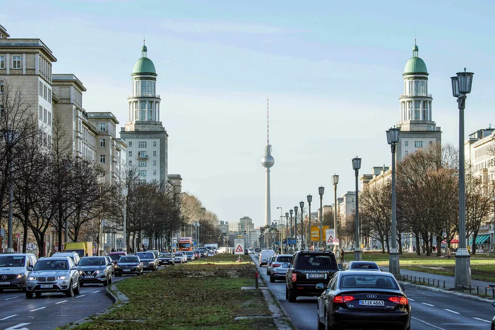 Leiligheter i Karl-Marx-alleen skal hjelpe på boligutfordringene i den tyske hovedstaden.