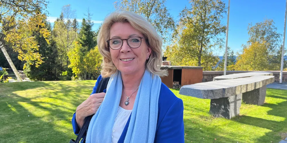 Nåværende Norwea-leder Åslaug Haga skal lede Fornybar Norge.