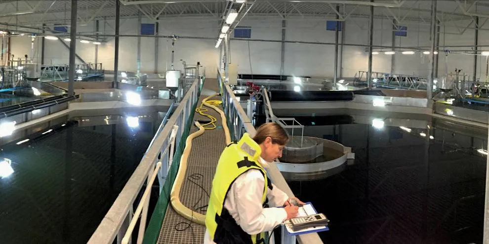 Det er lett å glemme at RAS- teknologi dreier seg om husdyrhold.Illustrasjonsfoto: Jelena Kolarevic Nofima - CtrlAQUA Centre