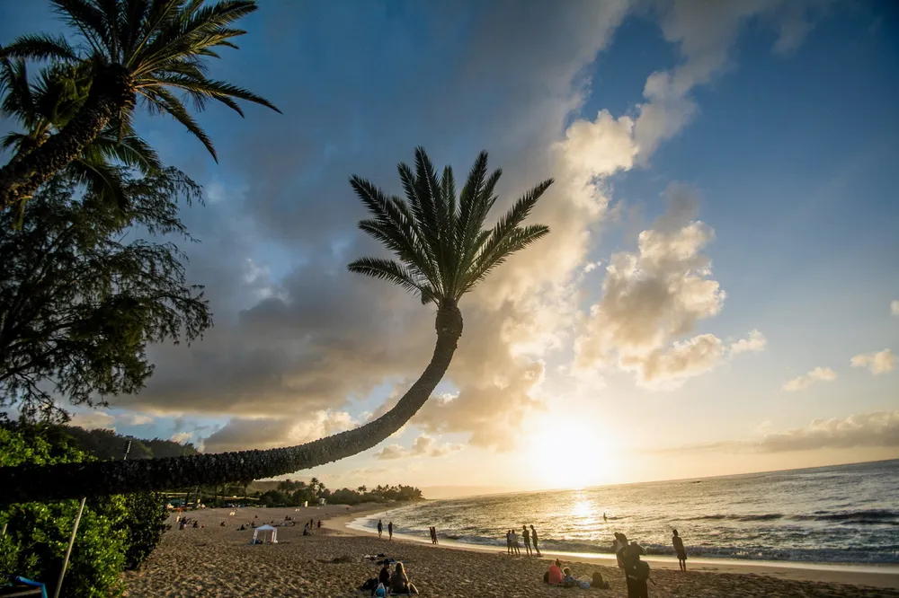 . Hawaiian beach.