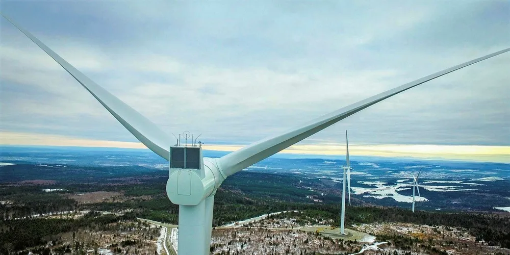 The Mont Saint-Marguerite wind farm benefits from some of the best wind resources in the province of Quebec