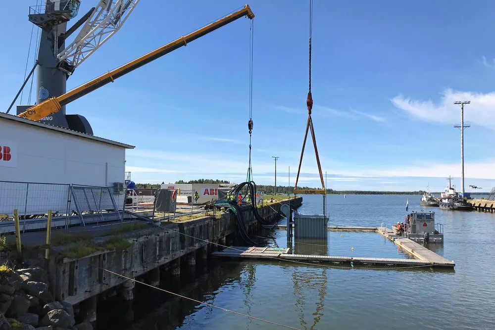 Successful: ABB test of subsea power system