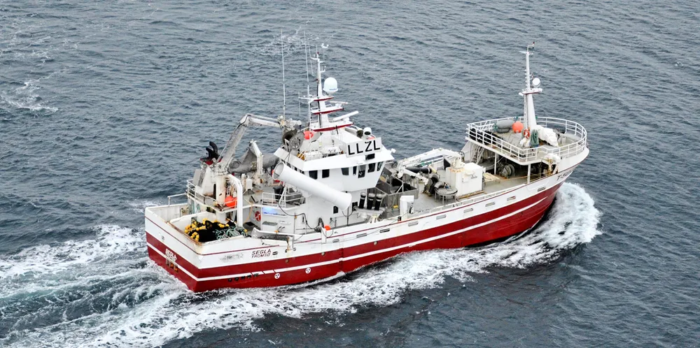 Sigvald Oddmund Berntsen i Fisk Holding AS er eier av den 36 meter lange ringnotbåten «Segla».