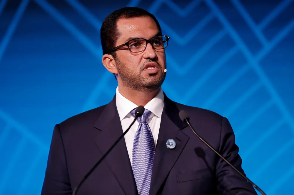 Group chief executive: Abu Dhabi National Oil Company's (Adnoc) Sultan Ahmed Al Jaber.
