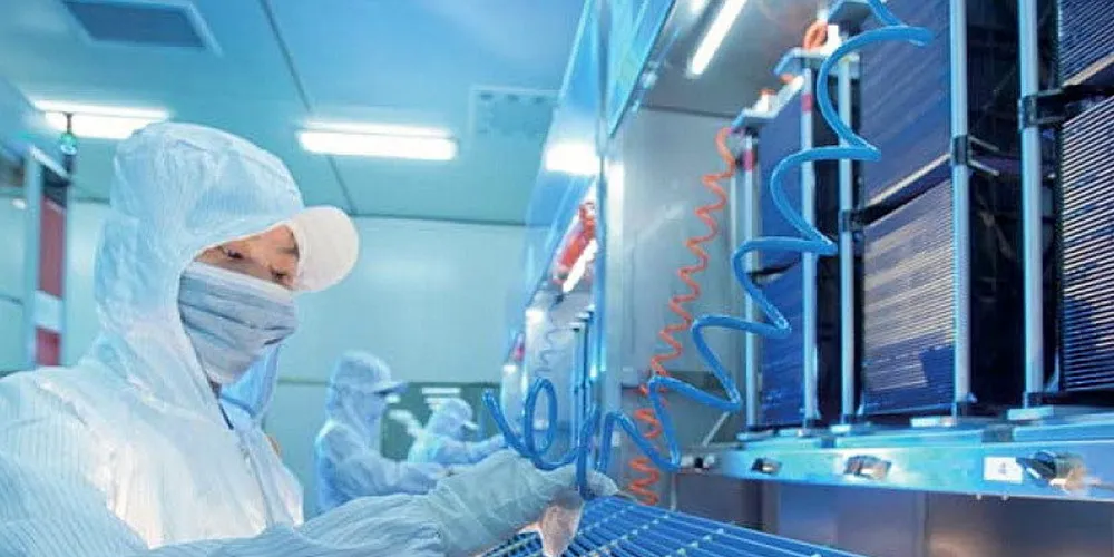 A Jinko Solar factor in southeast Asia. An ongoing Department of Commerce investigation found the company's facilities there are complying with US tariffs.