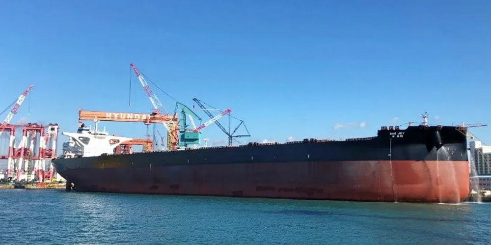 Polaris has a fleet of 32 vessels, of which 29 are ore carriers, including the 325,000-dwt Sao Joy (built 2020).
