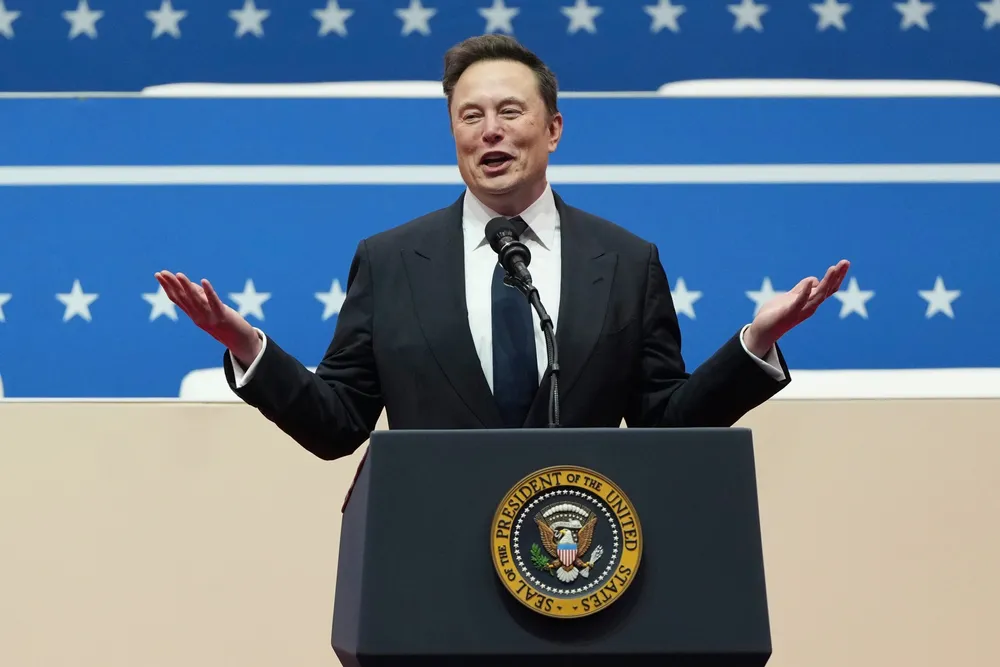 Doge ledes av milliardæren og Tesla-eier Elon Musk.