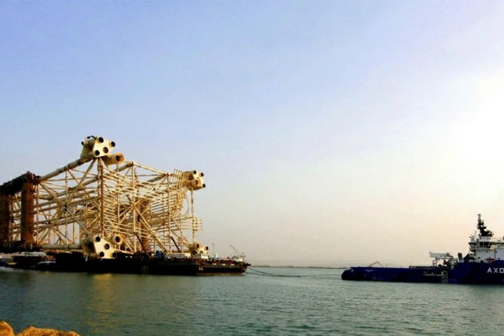 New Shah Deniz 2 jacket sets sail