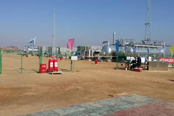 Gas sales: facilities commissioned at the Sanjiaobei central gathering station