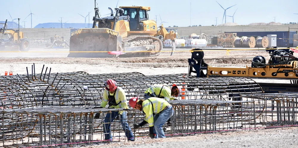 Construction on the SunZia transmission and wind projects has begun in New Mexico.