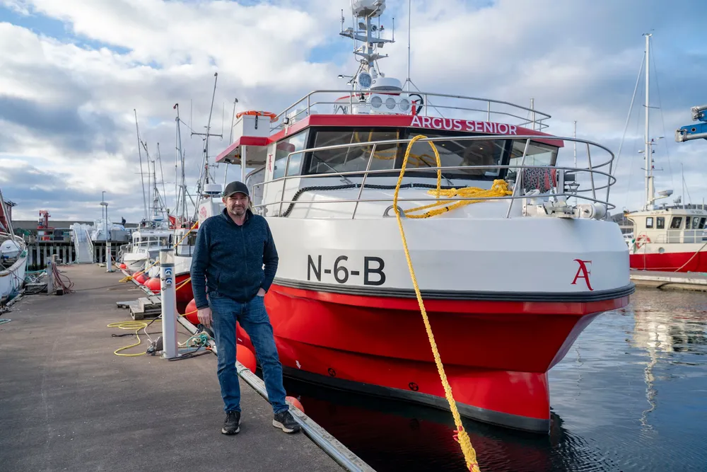 Remi Skipnes fra Bodø har kjøpt ny båt.