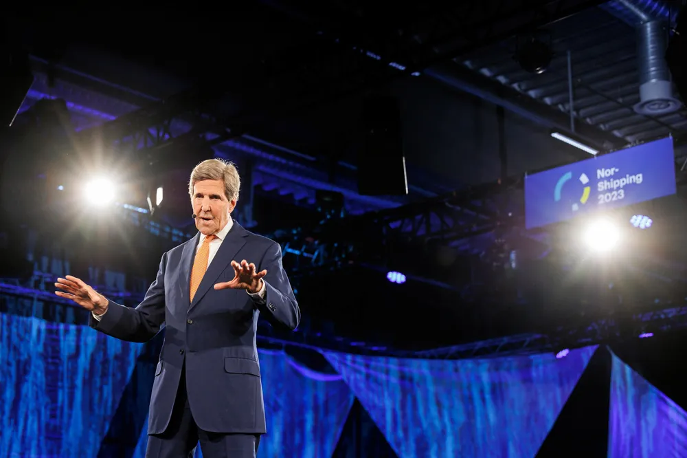 John Kerry, former US climate envoy and secretary of state.