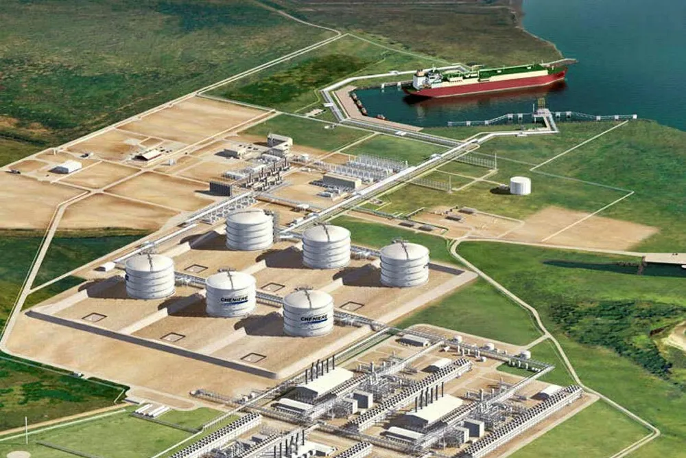 Sabine Pass liquefaction facility