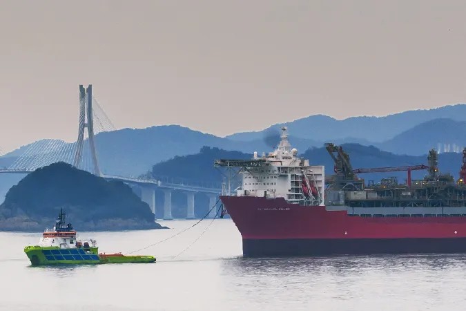 In the home stretch: FPSO Cidade de Itajai