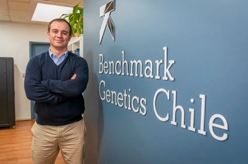 Juan Pablo Ramirez Torrealba is the new general manager at Benchmark Genetics Chile.