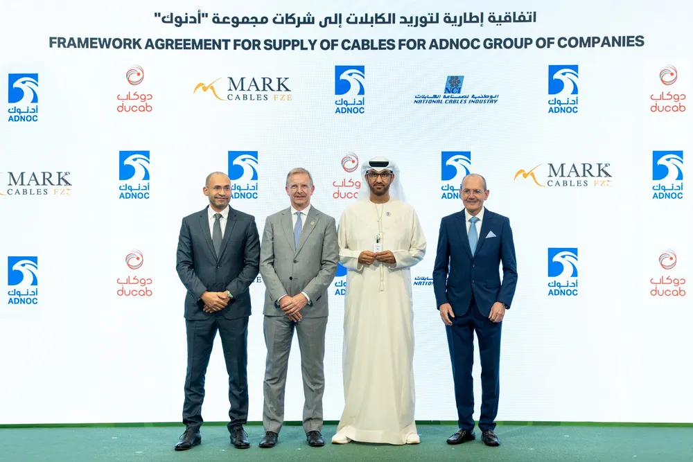 Adnoc signs multiple framework agreements with UAE-based companies.