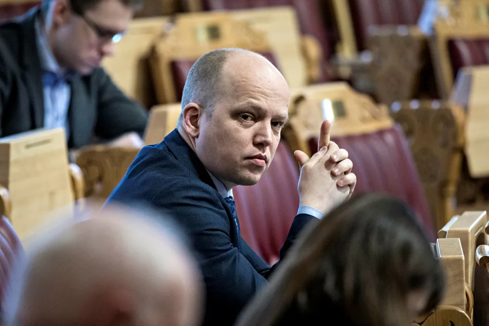 Sp-leder Trygve Slagsvold Vedum opplever uro i partiet for at det ikke tar klimaproblemet på alvor.